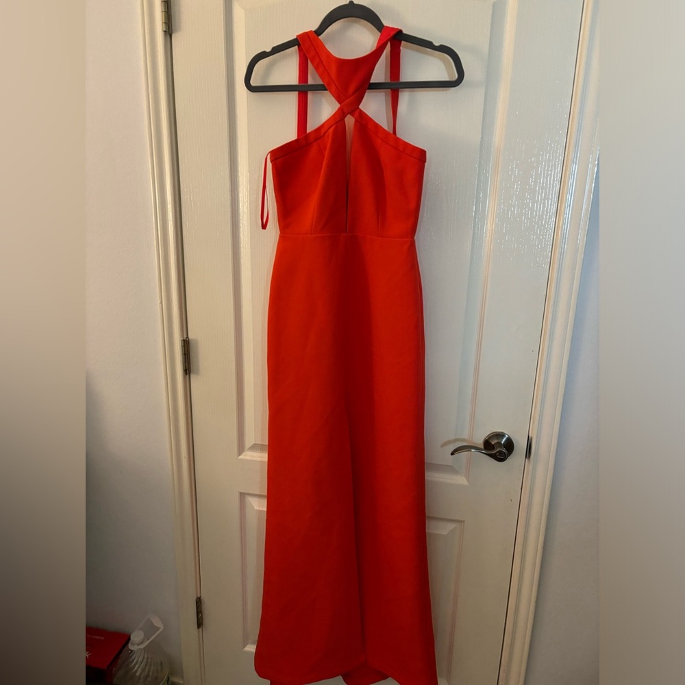 BCBG Red Prom Dress